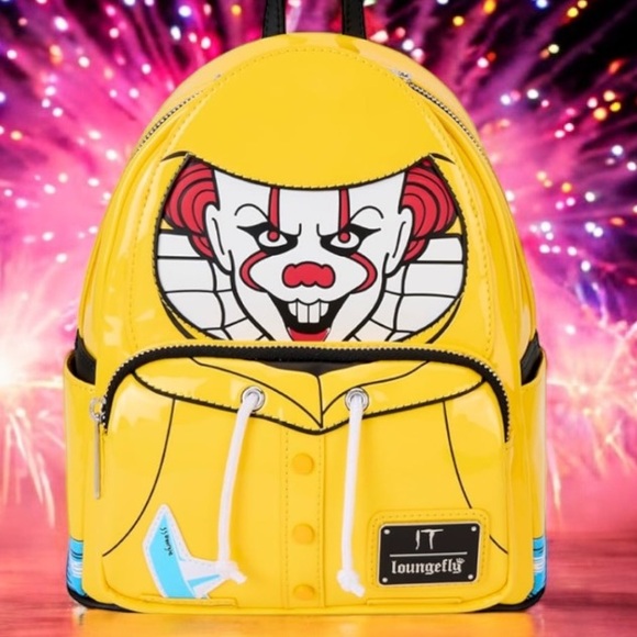 Loungefly Handbags - Loungefly Warner Brothers IT BACKPACK glow in the dark